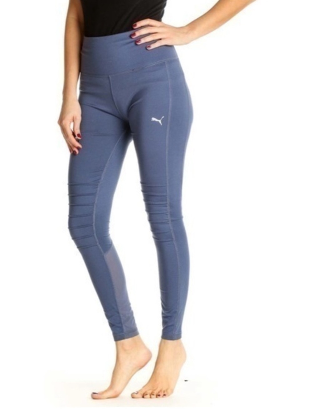 Puma Moto Leggings Slate Blue Small